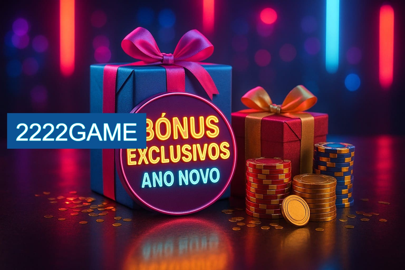 Promoções de Ano Novo no 2222GAME